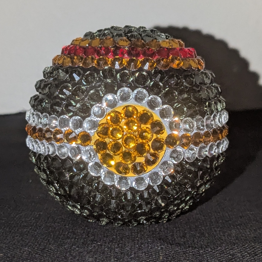 Crystallized Poké Ball Bag Charm